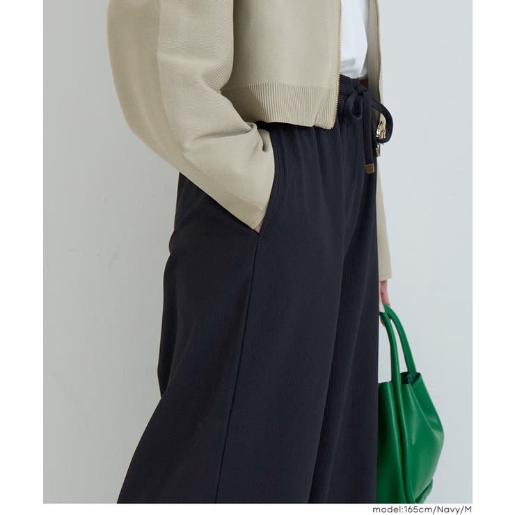 ストレッチリブイージーパンツ | coca | 詳細画像18 