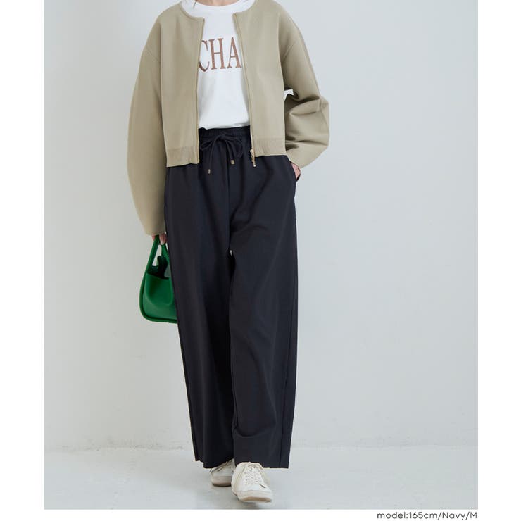 ストレッチリブイージーパンツ | coca | 詳細画像19 