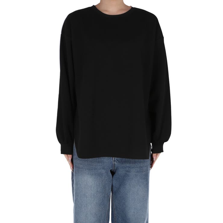 エンボスワイドラウンドトレーナー | coca | 詳細画像4 