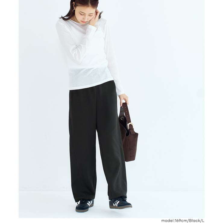 裏毛カーブスウェットパンツ | coca | 詳細画像16 