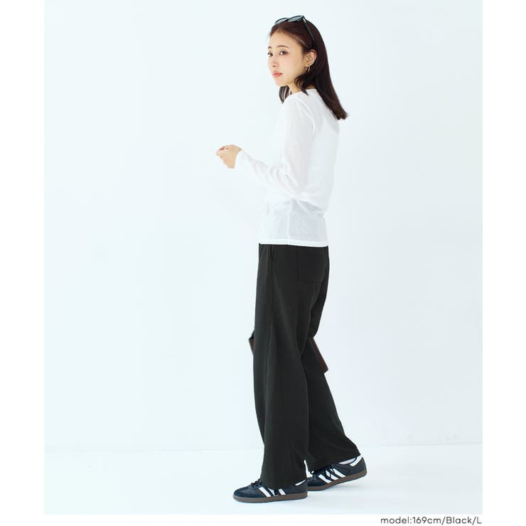 裏毛カーブスウェットパンツ | coca | 詳細画像17 