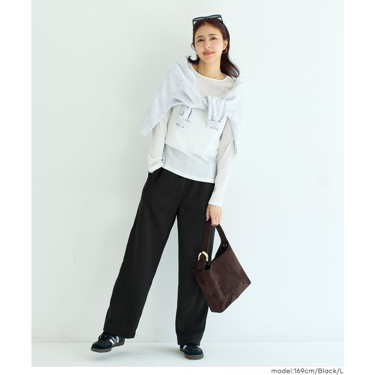 裏毛カーブスウェットパンツ | coca | 詳細画像18 