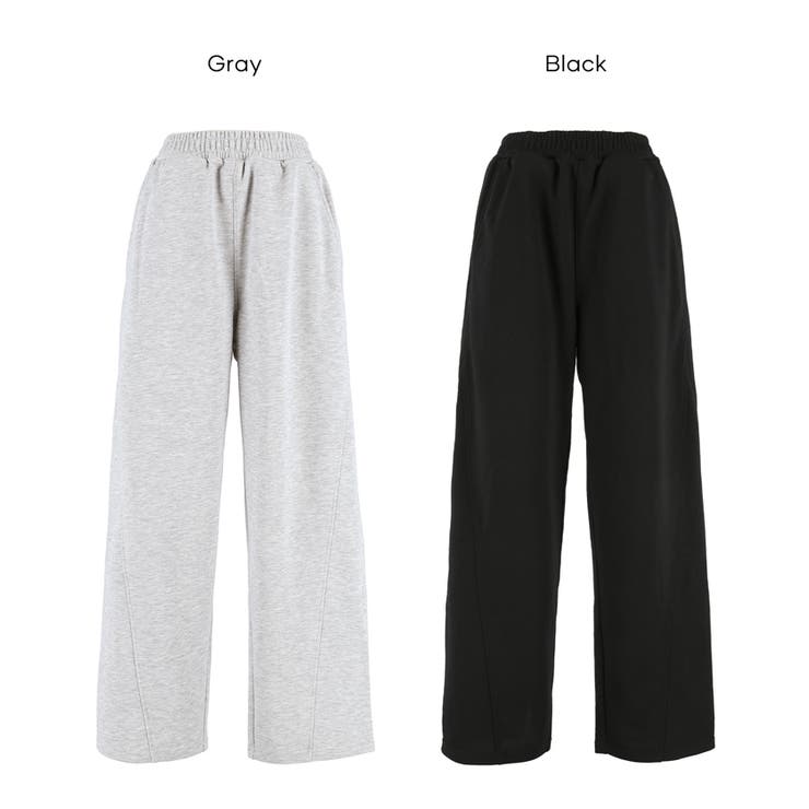 裏毛カーブスウェットパンツ | coca | 詳細画像21 