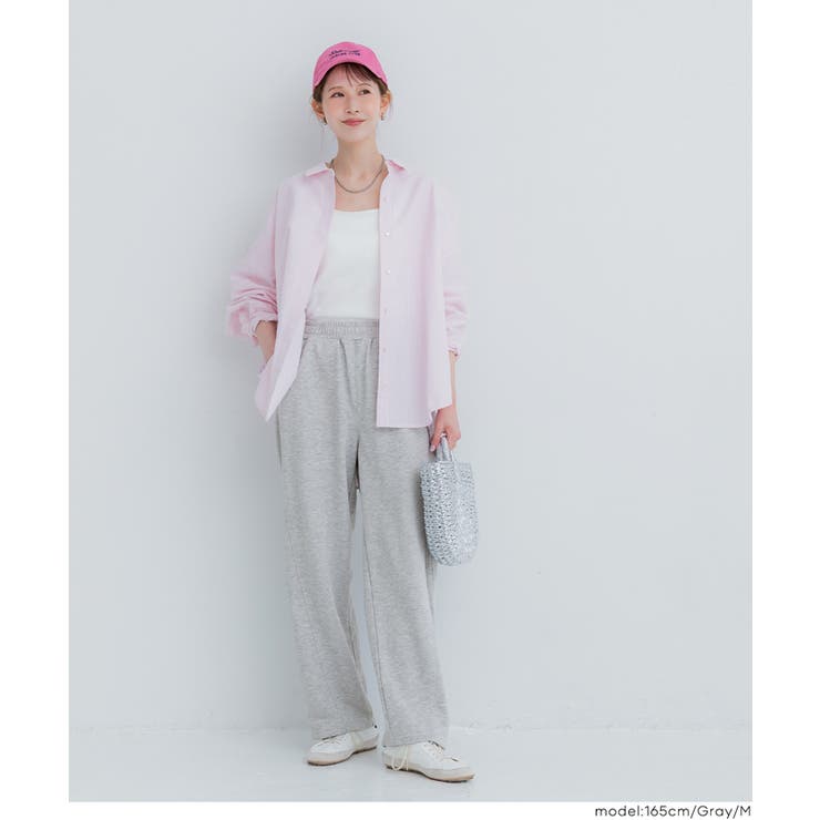 裏毛カーブスウェットパンツ | coca | 詳細画像8 