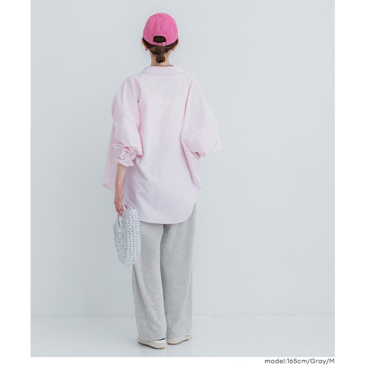 裏毛カーブスウェットパンツ | coca | 詳細画像10 