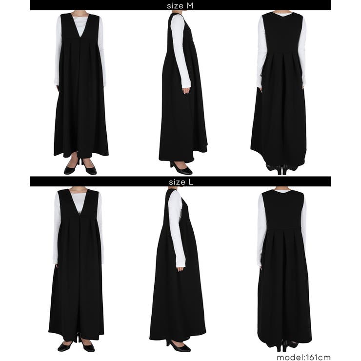 ソフトスウェットタックワンピース | coca | 詳細画像14 