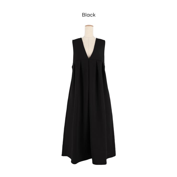 ソフトスウェットタックワンピース | coca | 詳細画像16 