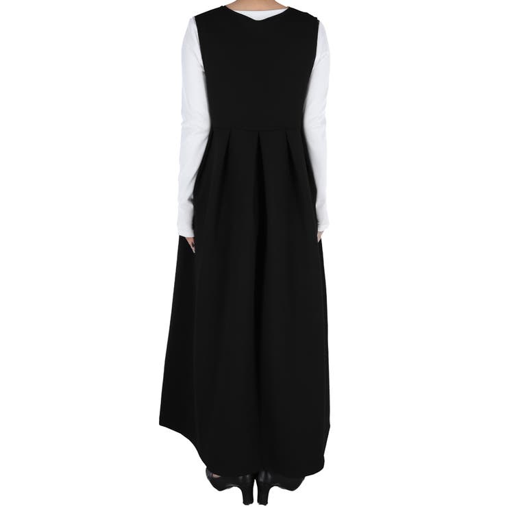 ソフトスウェットタックワンピース | coca | 詳細画像5 