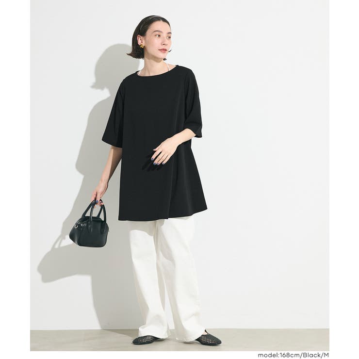 エンボスボートネックチュニック レディース | coca | 詳細画像14 