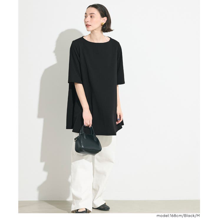 エンボスボートネックチュニック レディース | coca | 詳細画像16 