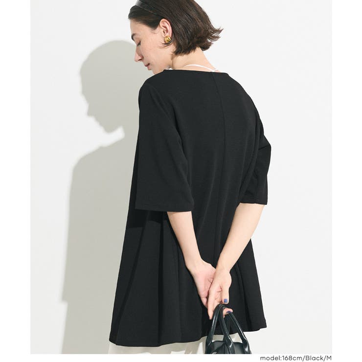 エンボスボートネックチュニック レディース | coca | 詳細画像17 