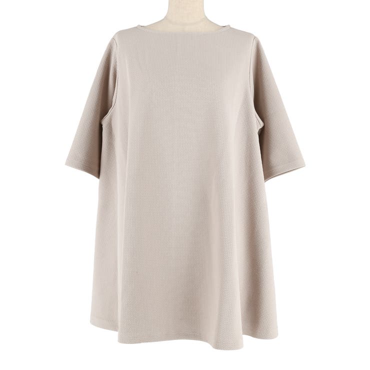 エンボスボートネックチュニック レディース | coca | 詳細画像2 