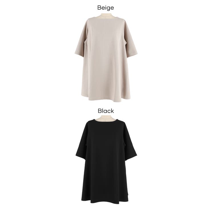 エンボスボートネックチュニック レディース | coca | 詳細画像21 