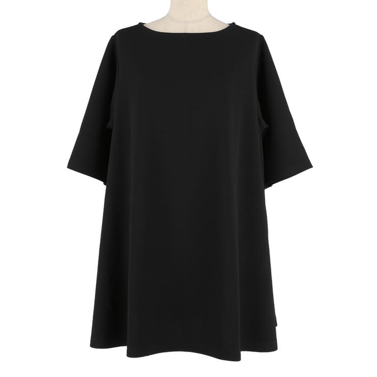 エンボスボートネックチュニック レディース | coca | 詳細画像3 