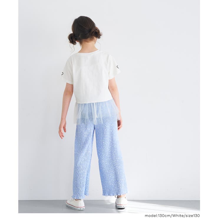 チュールドッキングTシャツ キッズ | coca | 詳細画像4 