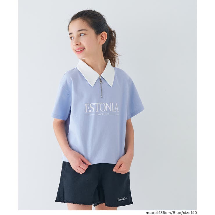 ハーフジップポロTシャツ | coca | 詳細画像11 