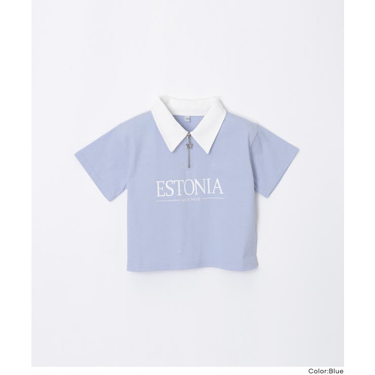 ハーフジップポロTシャツ | coca | 詳細画像15 