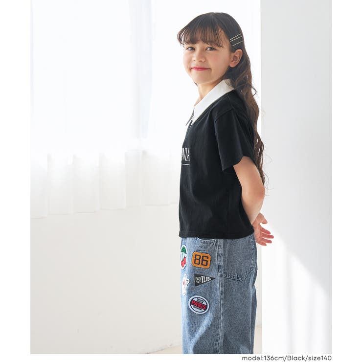 ハーフジップポロTシャツ | coca | 詳細画像4 