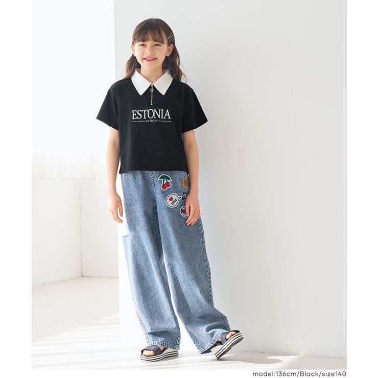 ハーフジップポロTシャツ | coca | 詳細画像7 