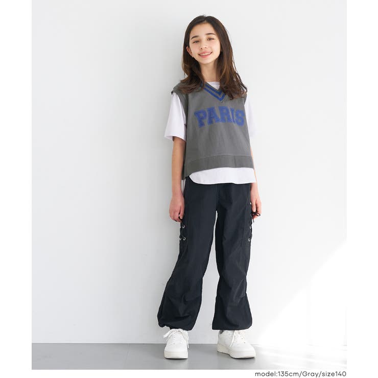 ベストレイヤードTシャツ キッズ | coca | 詳細画像13 