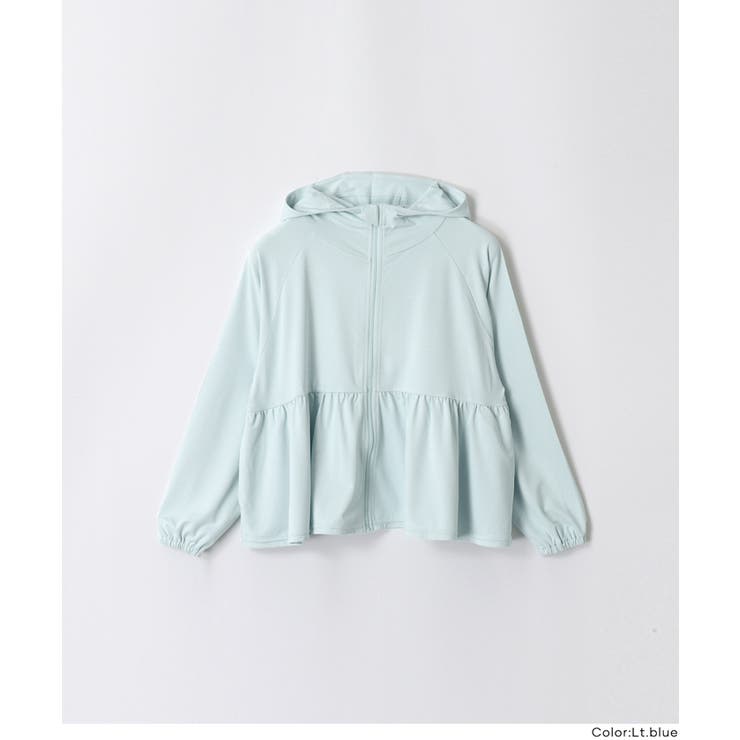 UVカットギャザーパーカー キッズ | coca | 詳細画像16 