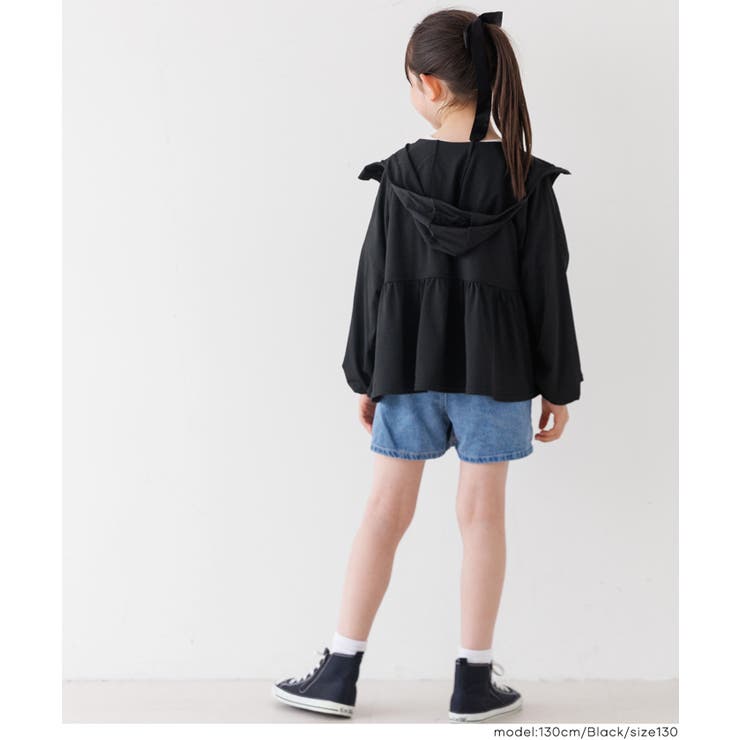 UVカットギャザーパーカー キッズ | coca | 詳細画像4 