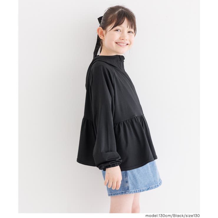 UVカットギャザーパーカー キッズ | coca | 詳細画像6 