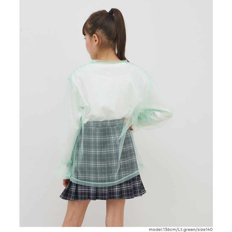 チュールトップス＆長袖Tシャツ 2枚セット | coca | 詳細画像10 