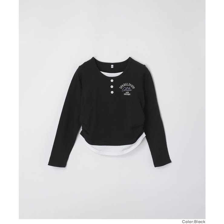 レイヤード風トップス キッズ | coca | 詳細画像15 