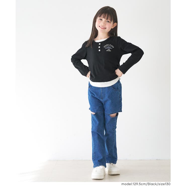 レイヤード風トップス キッズ | coca | 詳細画像2 