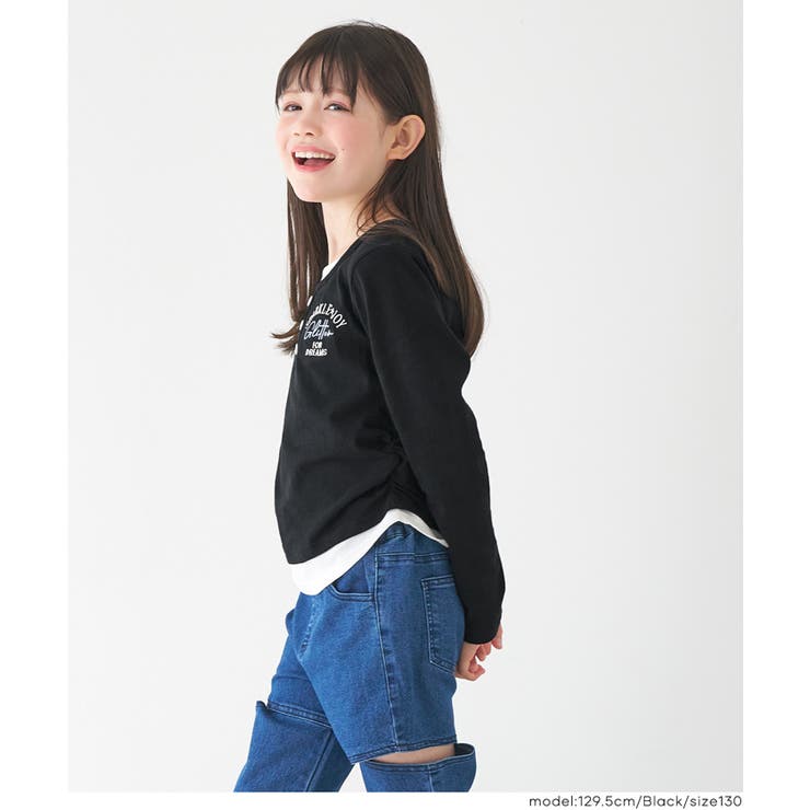 レイヤード風トップス キッズ | coca | 詳細画像3 