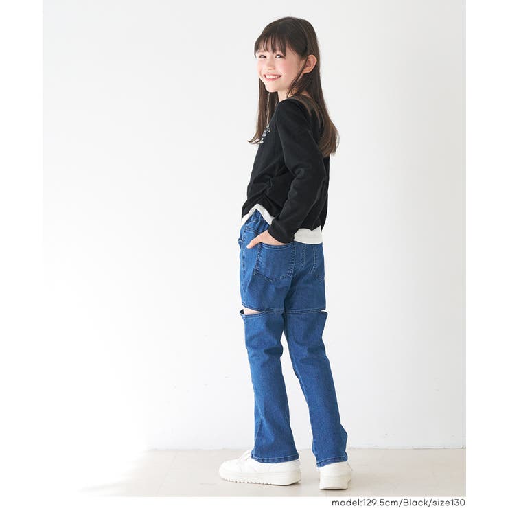 レイヤード風トップス キッズ | coca | 詳細画像5 