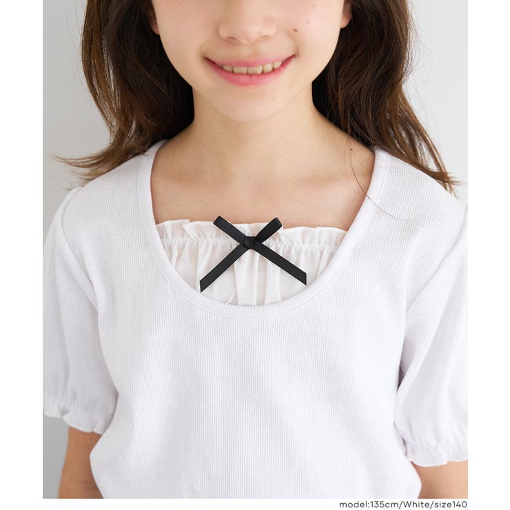 リブレイヤードリボントップス | coca | 詳細画像4 