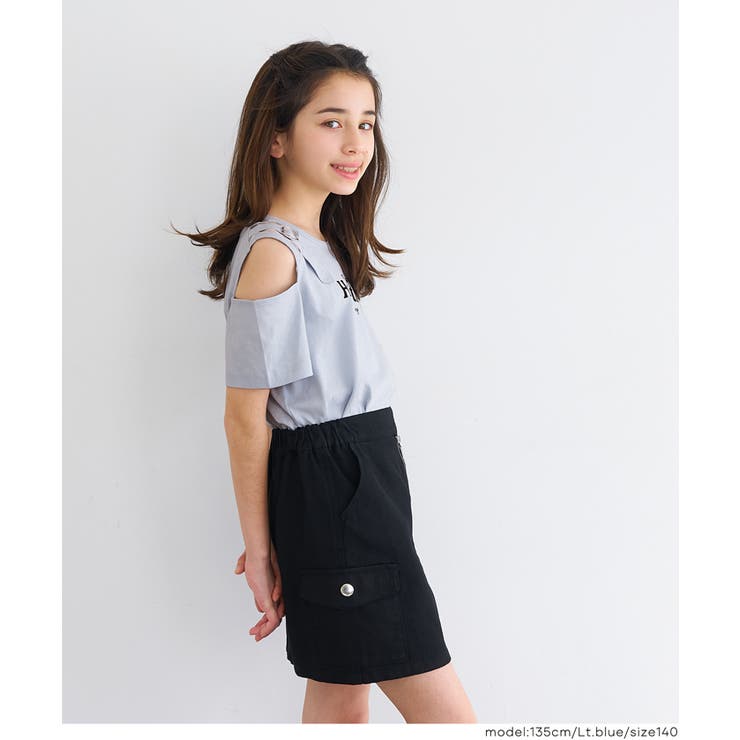 ハートバックル肩あきトップス | coca | 詳細画像12 