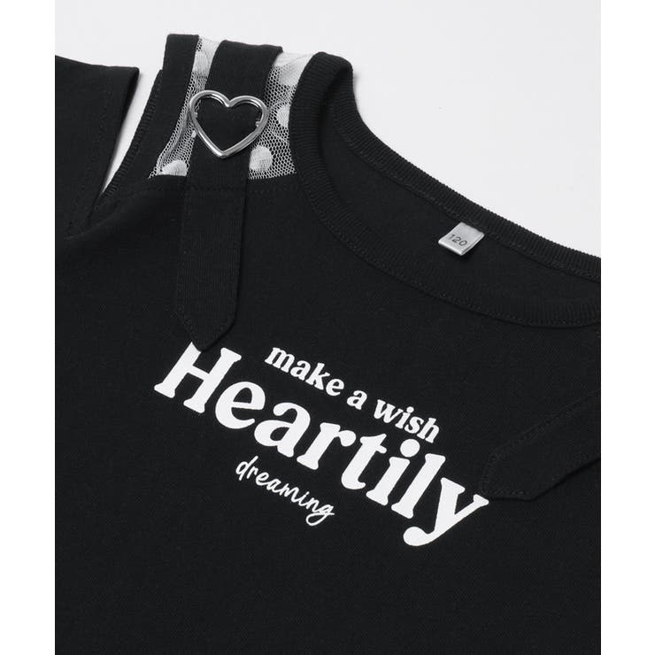 ハートバックル肩あきトップス | coca | 詳細画像17 