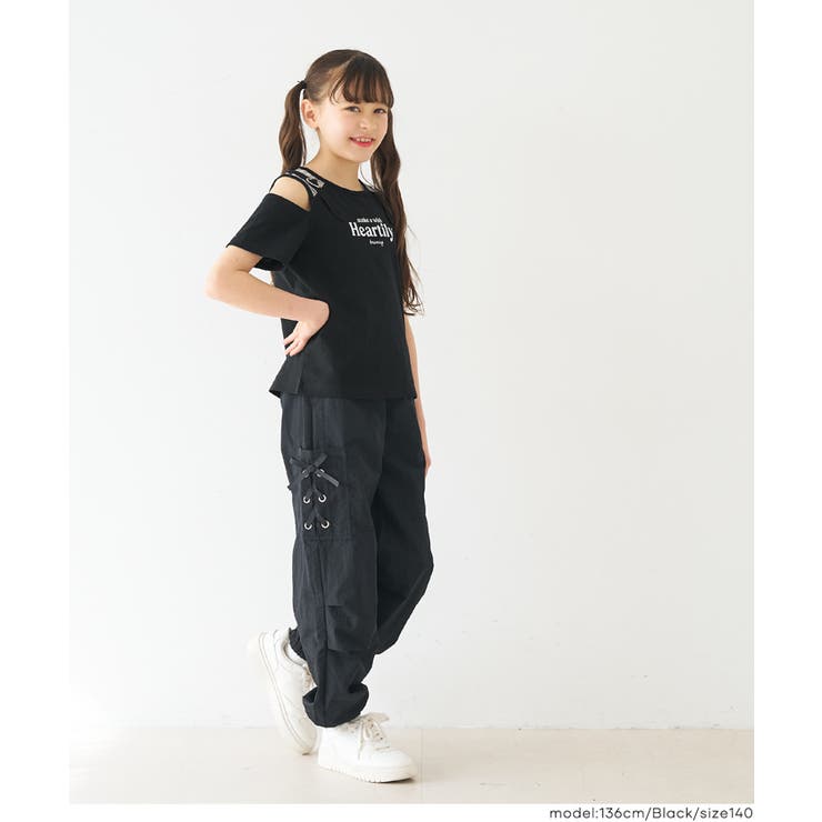 ハートバックル肩あきトップス | coca | 詳細画像6 