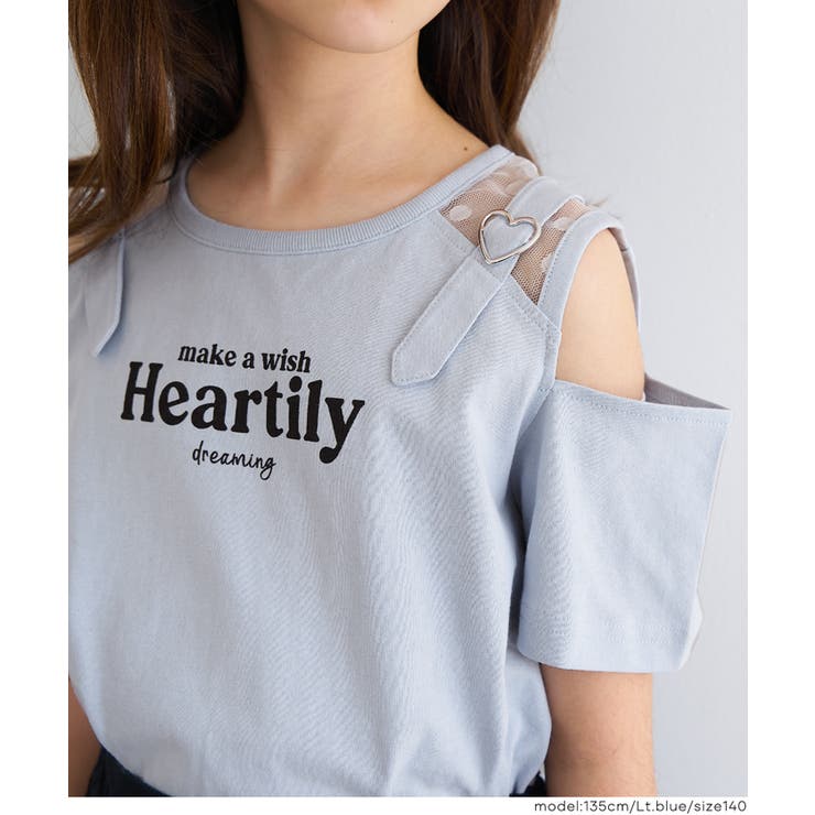 ハートバックル肩あきトップス | coca | 詳細画像10 