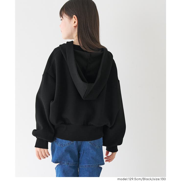 ソフトスウェットジップアップパーカー | coca | 詳細画像11 