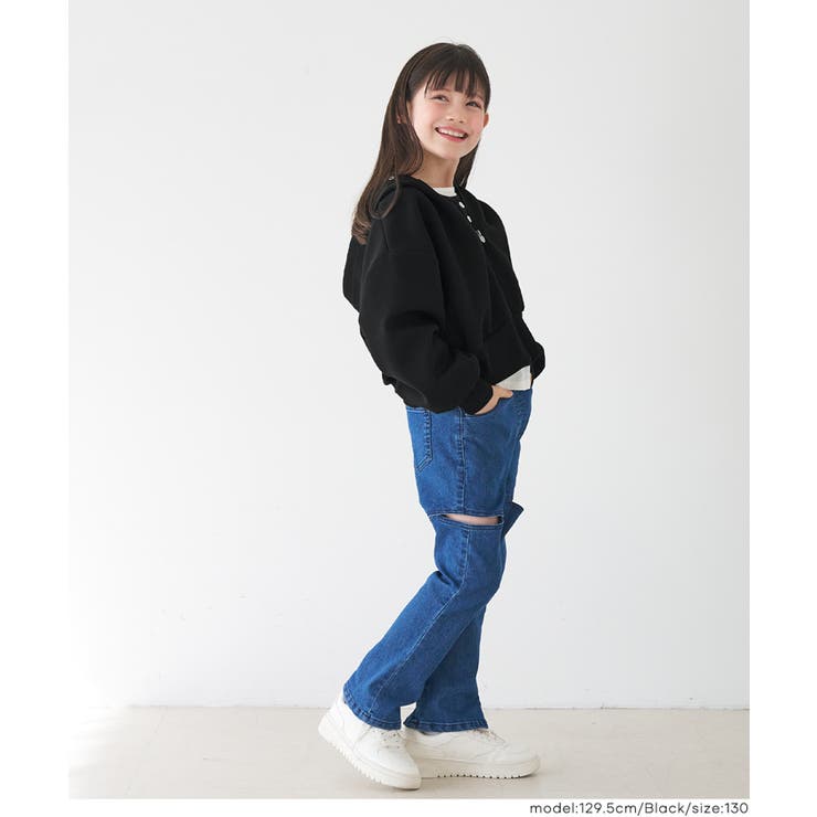 ソフトスウェットジップアップパーカー | coca | 詳細画像12 