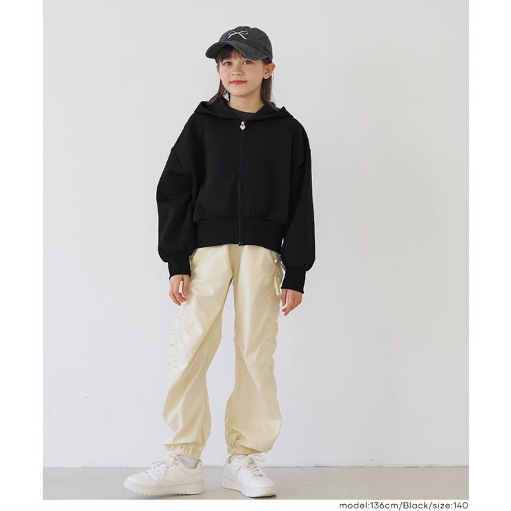 ソフトスウェットジップアップパーカー | coca | 詳細画像13 