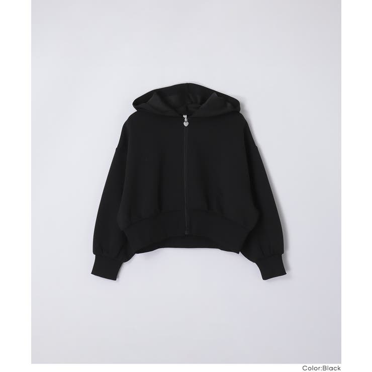 ソフトスウェットジップアップパーカー | coca | 詳細画像3 