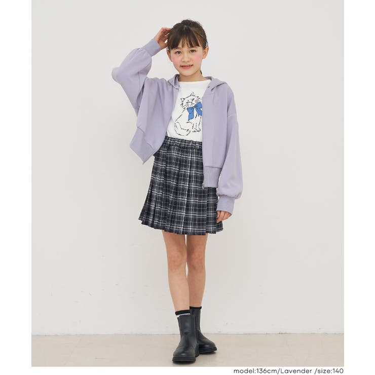 ソフトスウェットジップアップパーカー | coca | 詳細画像8 