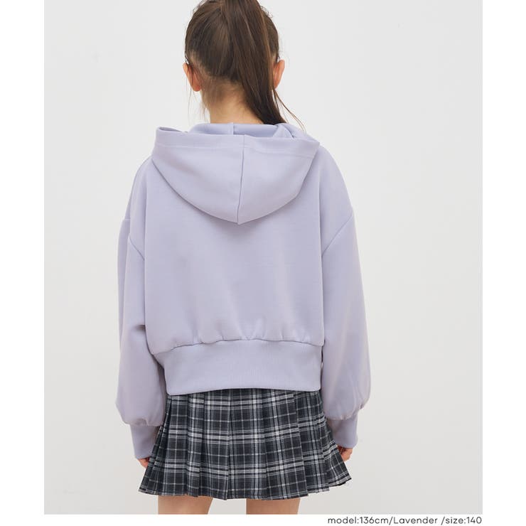 ソフトスウェットジップアップパーカー | coca | 詳細画像9 