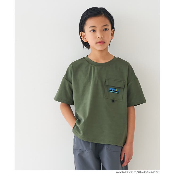 ネームストレッチ半袖Tシャツ | coca | 詳細画像14 