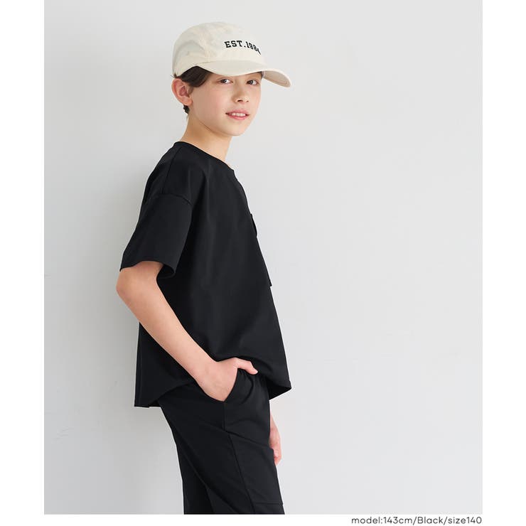 ネームストレッチ半袖Tシャツ | coca | 詳細画像7 