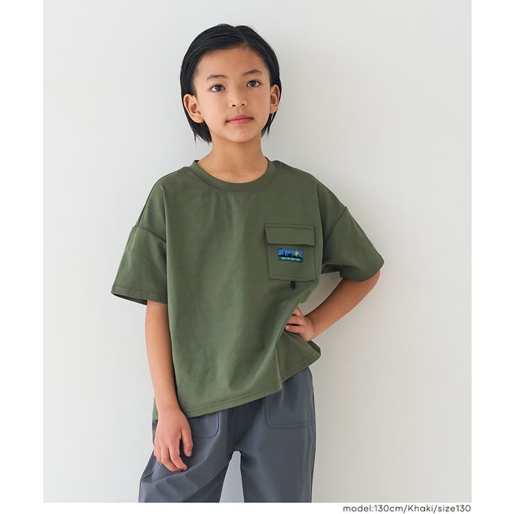 ネームストレッチ半袖Tシャツ | coca | 詳細画像9 