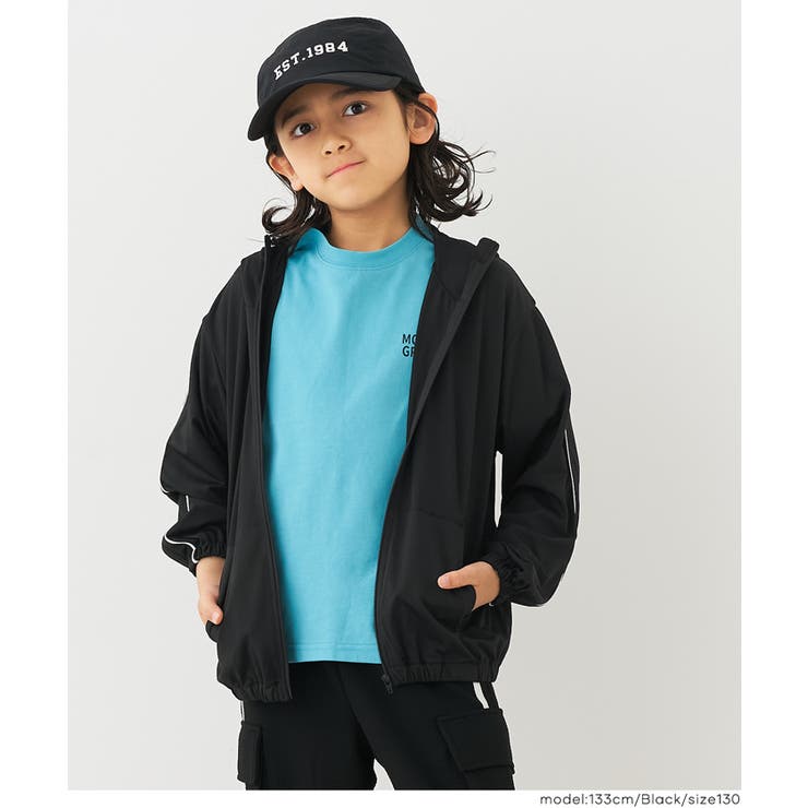 UVカットラインパーカー キッズ | coca | 詳細画像3 