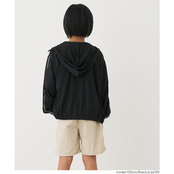 UVカットラインパーカー キッズ | coca | 詳細画像5 