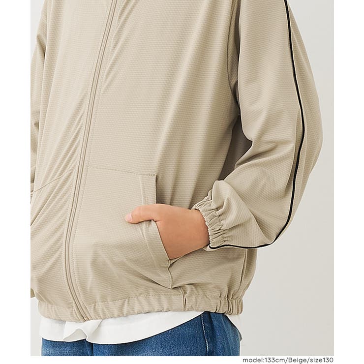 UVカットラインパーカー キッズ | coca | 詳細画像10 