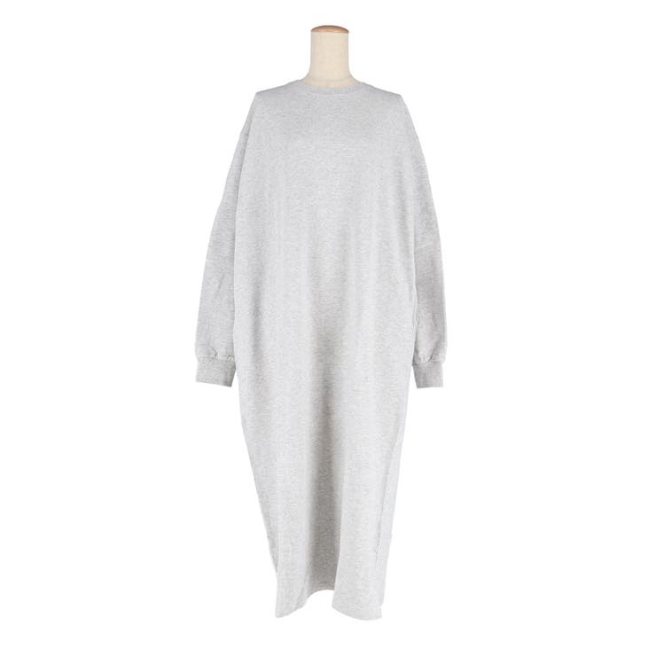 ミニ裏毛長袖スウェットワンピース | coca | 詳細画像2 